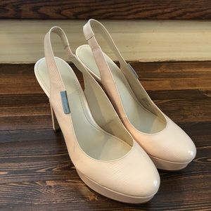 Blush Slingback Heels